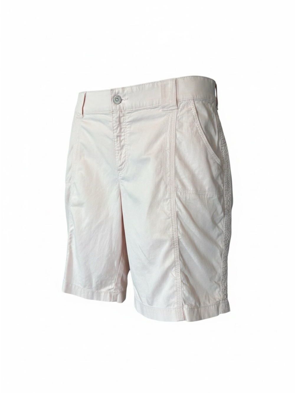 Lee Women’s Pale Pink Cotton Bermuda Shorts